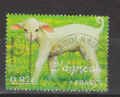 Yvert 3900 Cachet Rond Agneau - Used Stamps