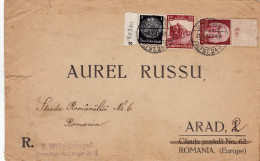 GERMANY  : 1935: COVER DRESDEN - , To Arad Romania. - Briefe U. Dokumente