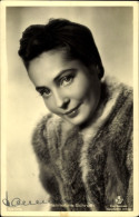 CPA Schauspielerin Hannelore Schroth, Portrait, Autogramm - Acteurs