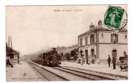 Nezel , La Gare , Train , Locomotive à Vapeur - Other & Unclassified