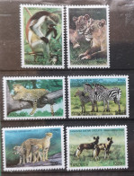 Tansania 2005 Safari Wildtiere Mi 4228/31** + Die 2v Aus Block 572** - Tanzania (1964-...)