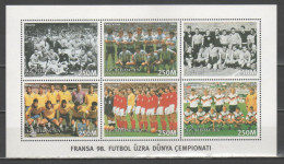 Azerbaijan 1997 - Calcio - Francia 98 Bf           (g9712) - 1998 – Francia