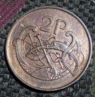 IRELAND REPUBLIC, 2 Pence, 1975, AUNC, KM:21, Agouz - Ireland