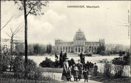 CPA Hannover In Niedersachsen, Maschpark, Passanten - Other & Unclassified