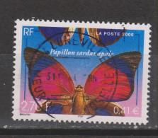Yvert 3332 Cachet Rond Papillon - Used Stamps