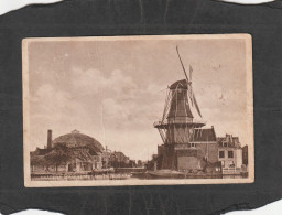129348       Paesi   Bassi,      Haarlem,    Spaarne  Met   Molen  "Adriaan",   VG   1937 - Haarlem