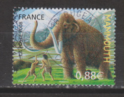 Yvert 4178 Cachet Rond Mammouth - Used Stamps