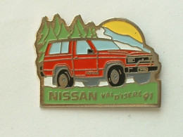 PIN'S NISSAN - VAL D'ISERE 91 - Other & Unclassified