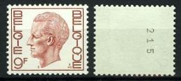 R69 - Boudewijn - Elström - 9F - Rolzegel Met Nummer - Avec Numéro Au Verso - MNH - Francobolli In Bobina