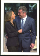 Postkaart - België - Prins Laurent - Prinses Claire - Royal Families