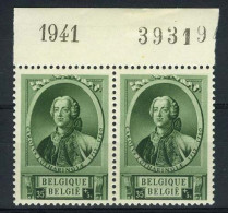 574-V ** - Schram Boven Linkeroog - MNH - 1931-1960