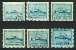 725 - 6 Kleurnunaces - 1931-1960