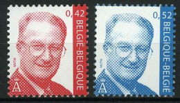 3050/51 - Koning Albert II - Unused Stamps