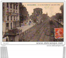 ( Dép 92 )    à   BOIS -COLOMBE   ----La Rue Des Aubépines _ Les Voies Av Train(  Côté ) - Autres & Non Classés