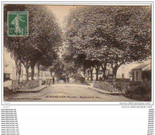 Cpa  (   Dep 85 )    LA ROCHE SUR YON    "  Boulevard Du Sud '' - La Roche Sur Yon