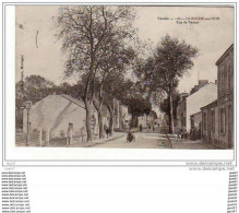 Cpa  (   Dep 85 )    LA ROCHE SUR YON    "  Rue De Nantes ''  1909 - La Roche Sur Yon