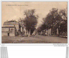Cpa  (   Dep 85 )    LA ROCHE SUR YON    " Boulevard De L'Ouest  ''  1909 - La Roche Sur Yon