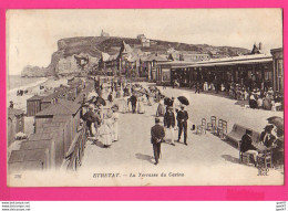 CPA (Réf: Z 4223 )  ÉTRETAT (76 SEINE MARITIME) La Terrasse Du Casino (animée) - Etretat