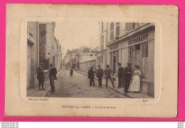 CPA (Réf: Z 4173)  SAVIGNY-sur-ORGE (91 ESSONE) La Grande Rue (animée) - Savigny Sur Orge