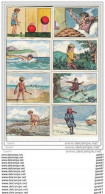 8 Belles Images-Chromos -Cartonnées-  De Qualité     Réf-JP-N-891      (   ENFANTS  ) - Autres & Non Classés