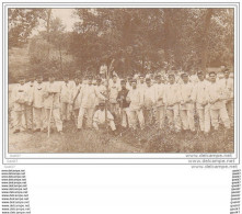 Carte-Photo  Rare  Réf-JP-N-371 (  Epoque Guerre 1914-18 En France )    Groupe De SOLDATS En FORET - War 1914-18