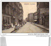 Cpa ( Dep  92  )    à   LEVALLOIS   "" Rue Danton " - Levallois Perret