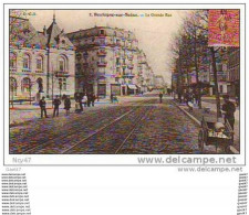 Cpa   (    Dep  62  )     à  BOULOGNE  Sur Seine  "  La Grande Rue "  1906 - Boulogne Billancourt
