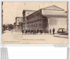 Cpa  (  Dep 79 )  à  NIORT    "    Le Lycée De Garçons   ""1918 - Niort