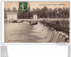 Cpa    (  Dep 89 )    PONT Sur  YONNE     "  L'  Ecluse De Campfleury - Pont Sur Yonne