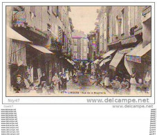 Cpa  (   Dep 87  )    à  LIMOGES    ""  Rue De La Boucherie  " - Winkels