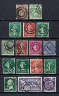 FRANCE Ca.1900-40:  Lot D' Obl. Des Douanes - Used Stamps