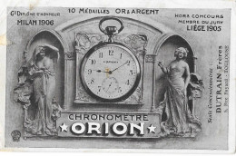 Cpa. 31 TOULOUSE - Publicité Chronomètre ORION - Dutrain Frères, 5 Rue Bayard . 1924  (rare) - Toulouse