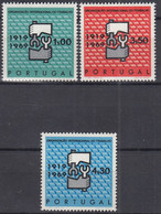 PORTUGAL  1076-1078, Postfrisch **, 50 Jahre ILO, 1969 - Unused Stamps