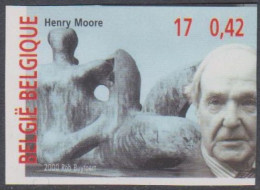 Belgique Non Dentelé 2000 2961 Henry Moore Sculpteur - 1981-2000