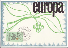 Chypre - Cyprus - Zypern CM 1965 Y&T N°251 - Michel N°MK259 - 45m EUROPA - Lettres & Documents
