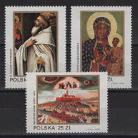 Pologne - N°2632 à 2634 - Vierge Noire - ** Neuf Sans Charniere - Cote 3.50€ - Nuovi