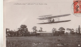 CPA THEME AVION GRAND PRIX D AVIATION AEROPLANE AVIATEUR WRIGHT  13/01/1908 N04 - Luchtschepen