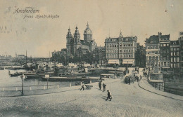 Amsterdam Prins Hendrikkade Levendig Scheepvaart Beurtvaart Devente Verkeer Grand Hotel Prins Hendrik # 1936       5123 - Amsterdam