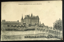 Château De Durtal Avant La Révolution - Circulée 1915 - Durtal