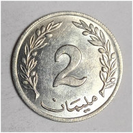 TUNISIE - KM 281 - 2 MILLIMES 1960 - SUP - Tunesië