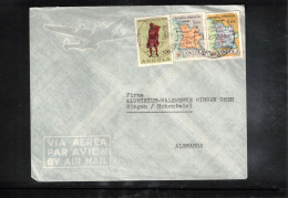 Angola 1958 Interesting Airmail Letter - Angola