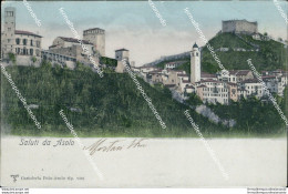 Ce545 Cartolina Saluti Da Asolo Provincia Di Treviso Veneto - Treviso