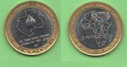 Gabon 4500 CFA 2005 O 3 Africa Bimetallic Coin Africa States Gabonaise Rèpublique   C3 - Gabon