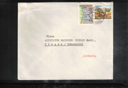 Angola 1958 Interesting Airmail Letter - Angola
