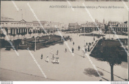 Ce550 Cartolina Montevideo  Plaza Independencia Uruguay - Sonstige & Ohne Zuordnung