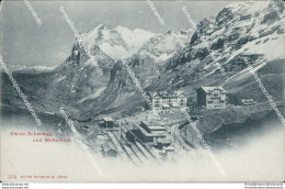 Ce547 Cartolina Kleine Scheidegg Und Wettenhorn Svizzera Suisse - Autres & Non Classés