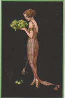 TH3701   --   FERDINAND Von REZNICEK  --  LADY WITH FLOWER  --  BOTSCHAFT DER LIEBE - Autres & Non Classés