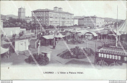 Bf707 Cartolina Livorno Citta' L'eden E Palace Hotel Toscana - Livorno