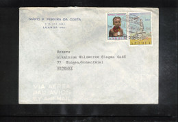 Angola 1966 Interesting Airmail Letter - Angola