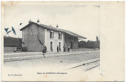 GARE DE CORGNAC-SUR-L'ISLE (DORDOGNE) - Autres & Non Classés